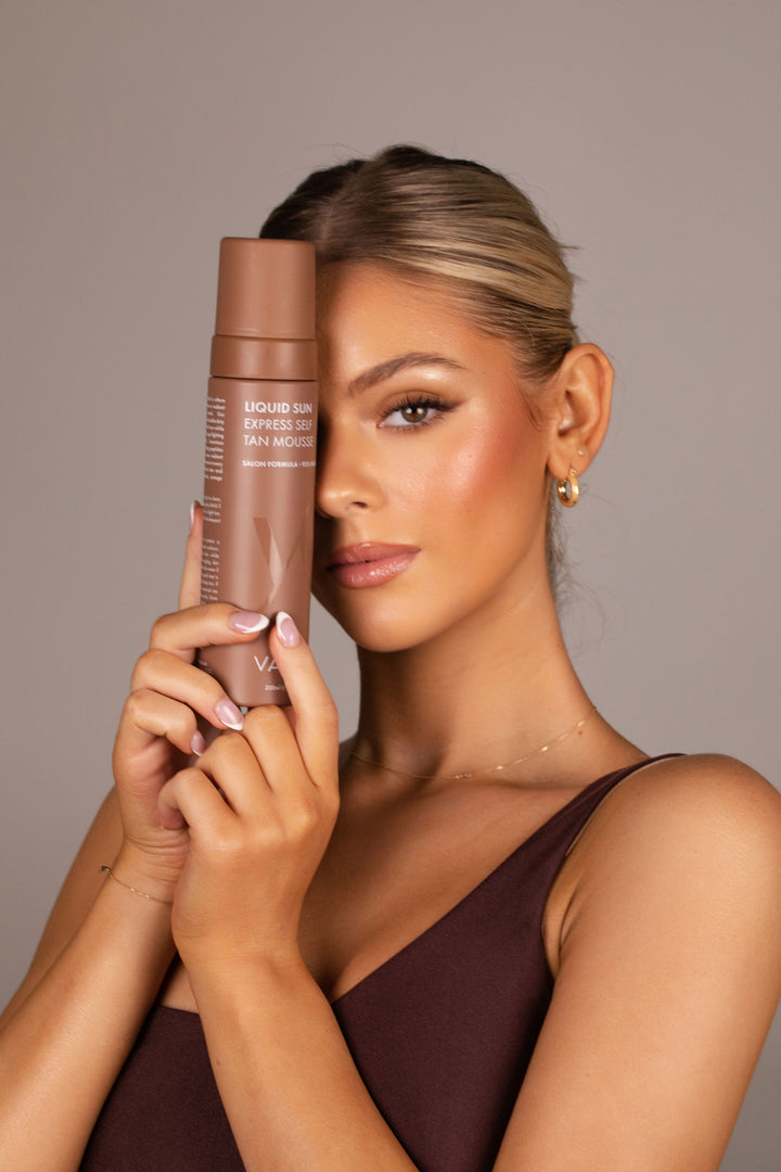 Liquid Sun Express Self Tan Mousse - Dark