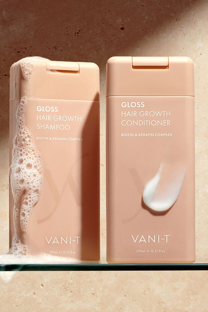 Duo shampooing et revitalisant pour la pousse des cheveux Gloss 