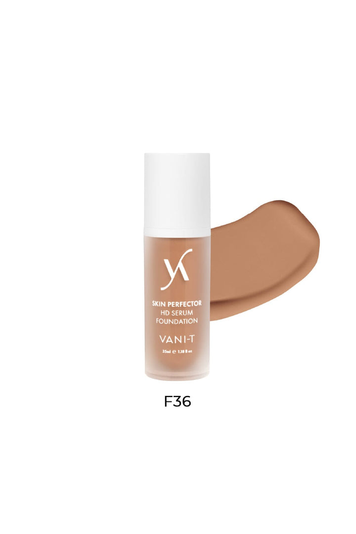 Skin Perfector HD Serum Foundation & Beauty Sponge (With Cup)