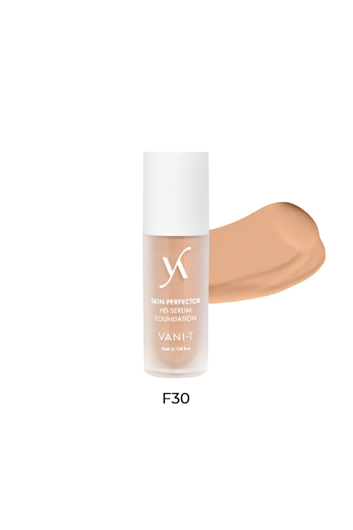 Skin Perfector HD Serum Foundation & Beauty Sponge (With Cup)