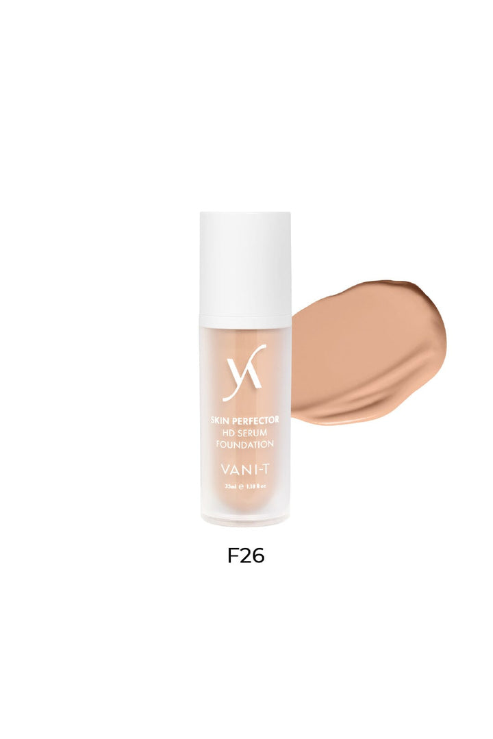 Skin Perfector HD Serum Foundation & Beauty Sponge (With Cup)