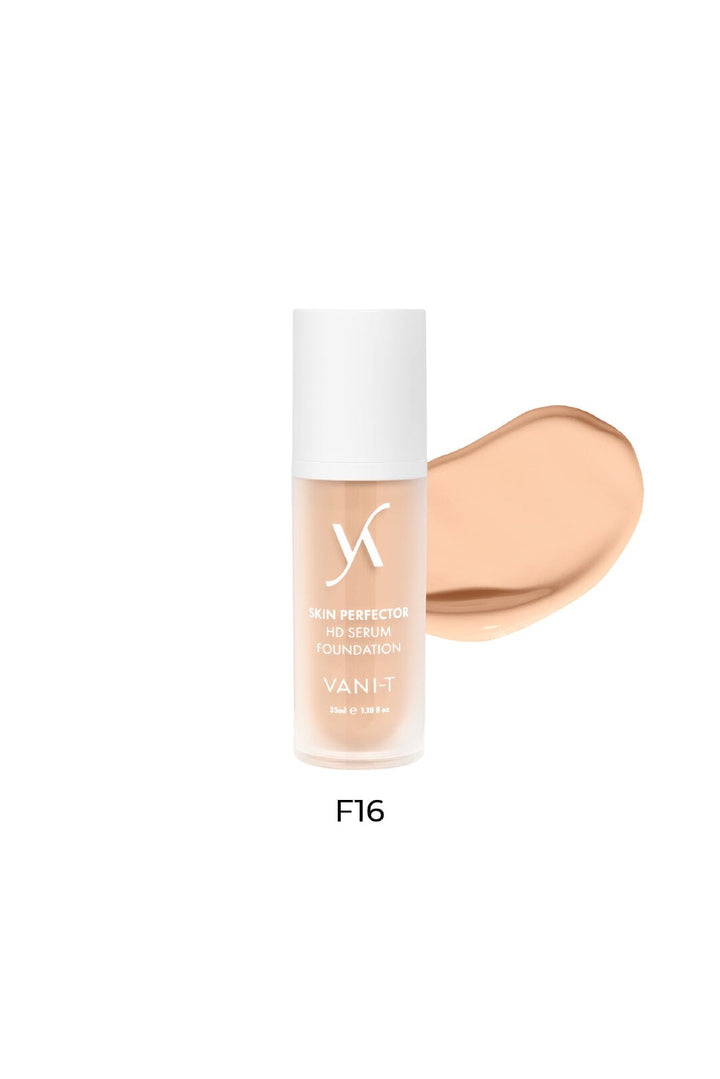 Skin Perfector HD Serum Foundation & Beauty Sponge (With Cup)