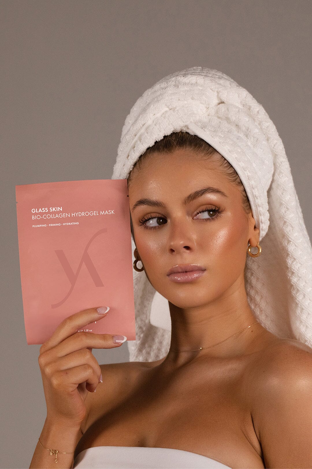 Glass Skin Bio-Collagen Hydrogel Mask (Individual)