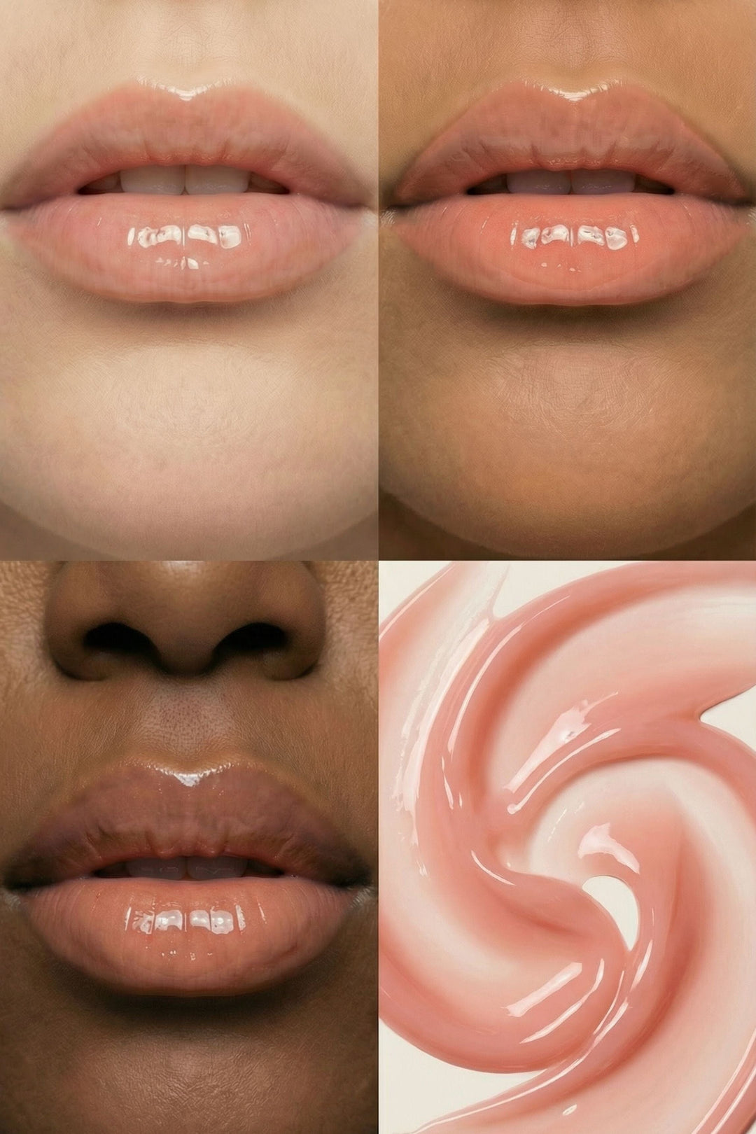 Gloss transparent pour les lèvres