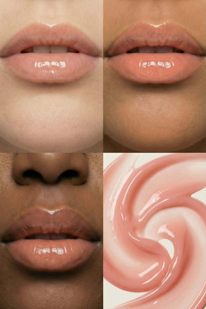 Gloss transparent pour les lèvres