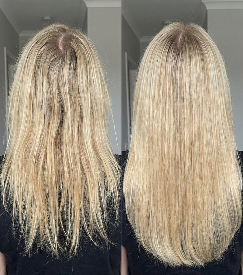 Visibly less shedding